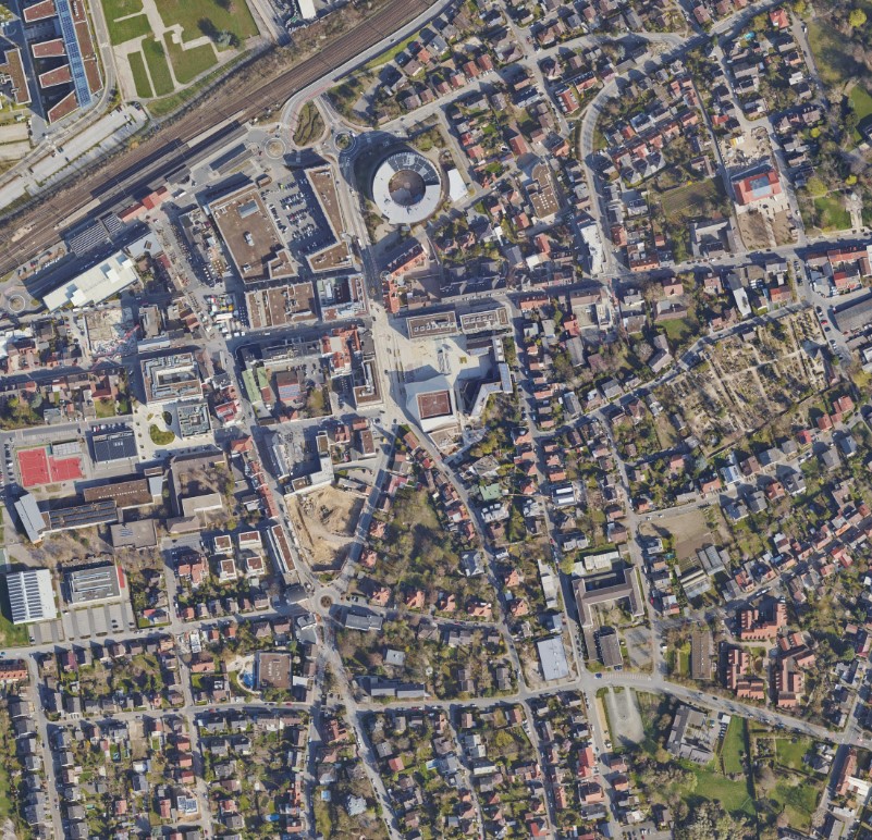 Satellitenbild Ingelheim